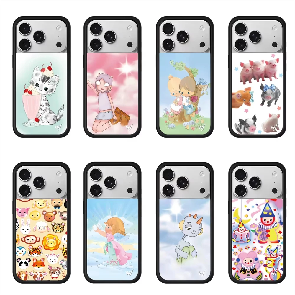 Wildflower INS 3D WF Baby time Phone Case for iPhone 11 12 13 14 15 16 17 Pro Max Plus wf Music Party Pig Pigeon girl Cover
Wildflower INS 3D WF Baby time Phone Case for iPhone 11 12 13 14 15 16 17 Pro Max Plus wf Music Party Pig Pigeon girl Cover