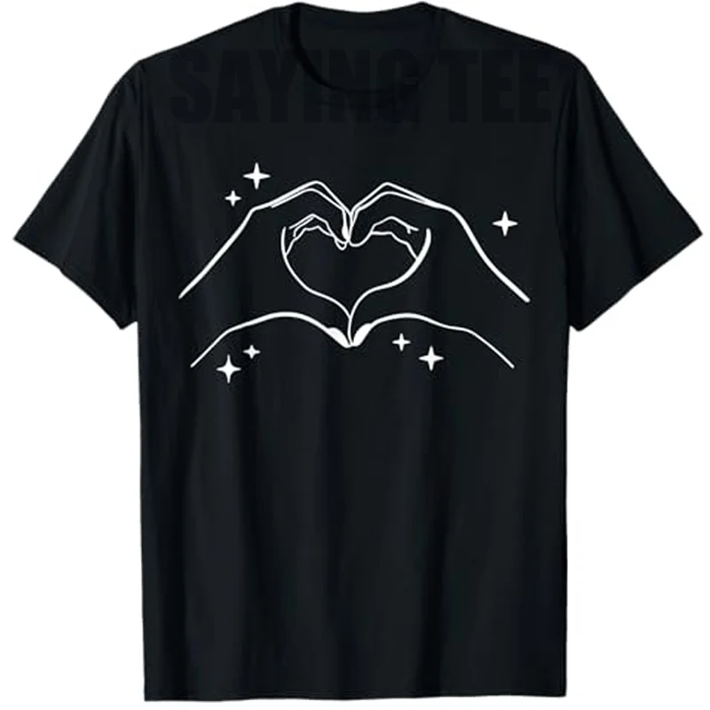 Heart Hands Girl Vintage 70's 80's T-Shirt Women's Fashion Retro Style Streetwear Clothes Graphic Saying Tee Short Sleeve Blouse
Heart Hands Girl Vintage 70's 80's T-Shirt Women's Fashion Retro Style Streetwear Clothes Graphic Saying Tee Short Sleeve Blouse