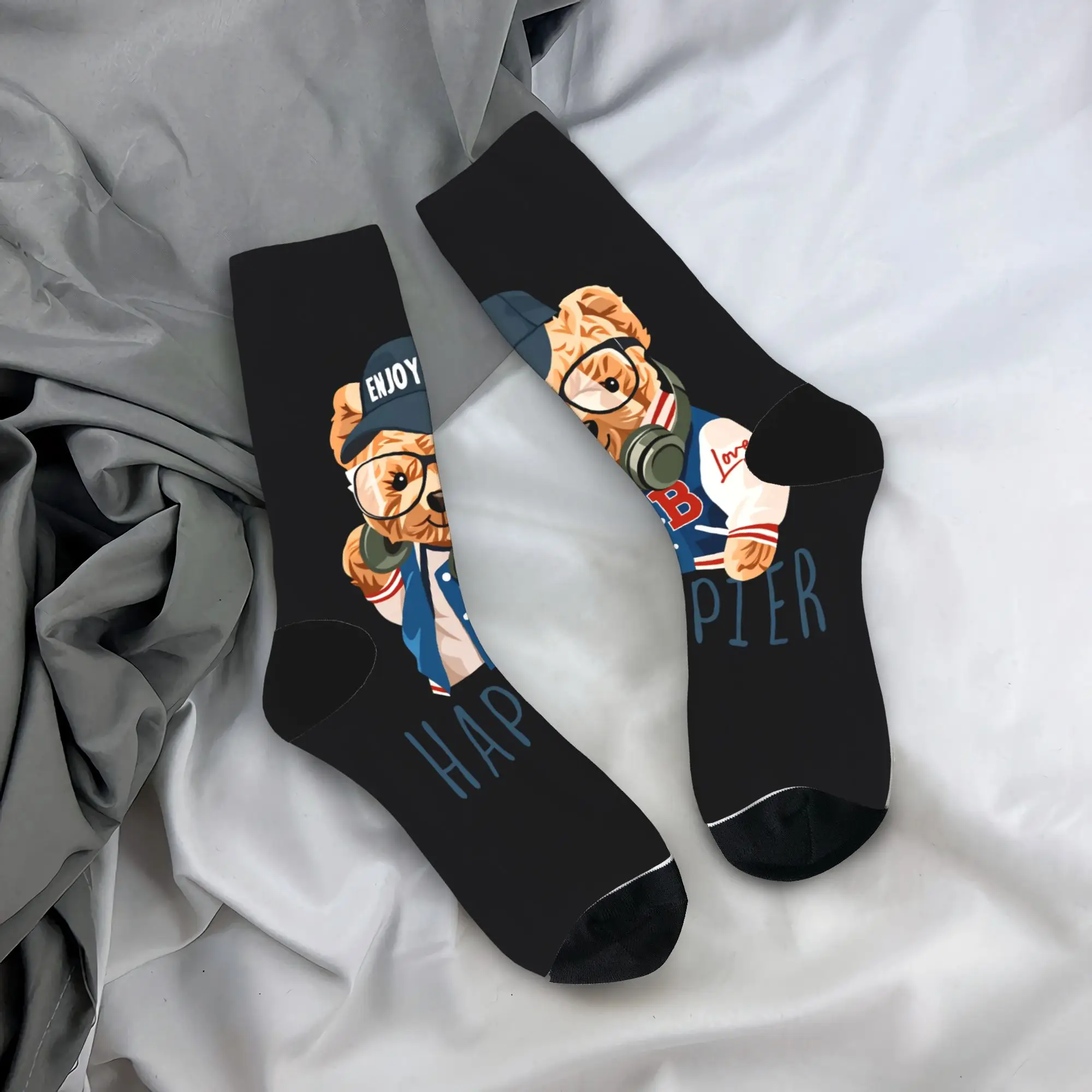 Teddy Bear Playing Badminton Print Socks Korean Stockings Men Warm Soft Running Socks Winter Printed Anti Slip Socks
Teddy Bear Playing Badminton Print Socks Korean Stockings Men Warm Soft Running Socks Winter Printed Anti Slip Socks