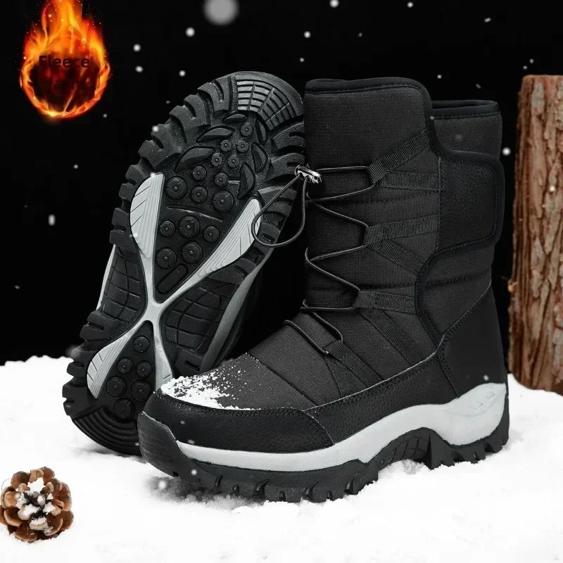 Men Boot Unisex Winter Snow Boots for Waterproof Super Warm Men's Boots Outdoor Male Hiking Work Shoes Platform Boots
Men Boot Unisex Winter Snow Boots for Waterproof Super Warm Men's Boots Outdoor Male Hiking Work Shoes Platform Boots
