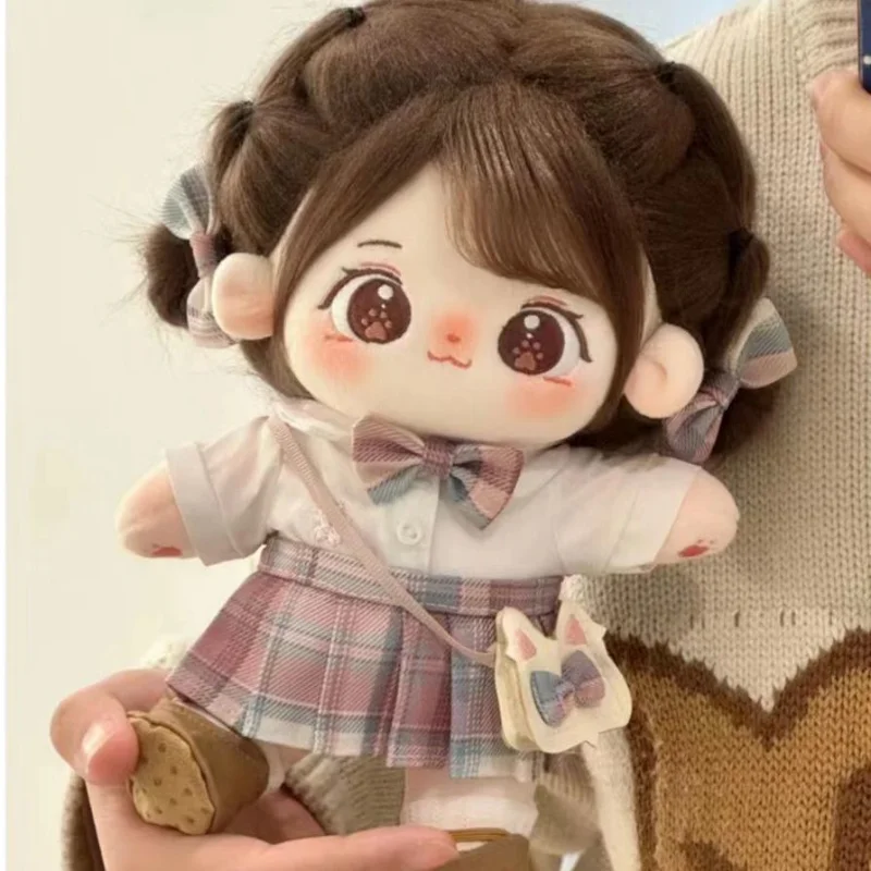 Miaomiao Cotton Doll Stock 20cm Interchangeable Baby Clothes Plush Doll Figure Doll Gifts to Girls
Miaomiao Cotton Doll Stock 20cm Interchangeable Baby Clothes Plush Doll Figure Doll Gifts to Girls