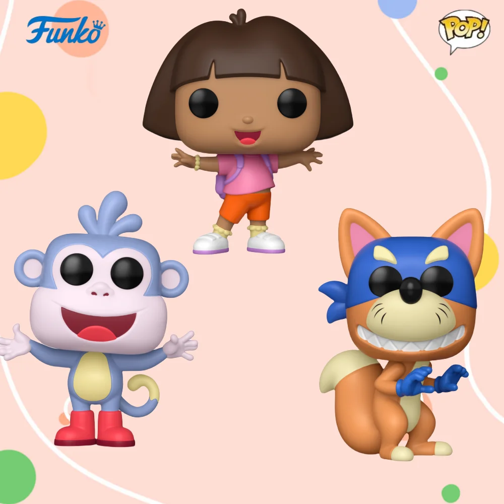 Anime Figure Dora the Explorer Swiper Boots Figures Funko Pop Nickelodeon Figurine Collectible Limited Edition Model Toy Gift
Anime Figure Dora the Explorer Swiper Boots Figures Funko Pop Nickelodeon Figurine Collectible Limited Edition Model Toy Gift