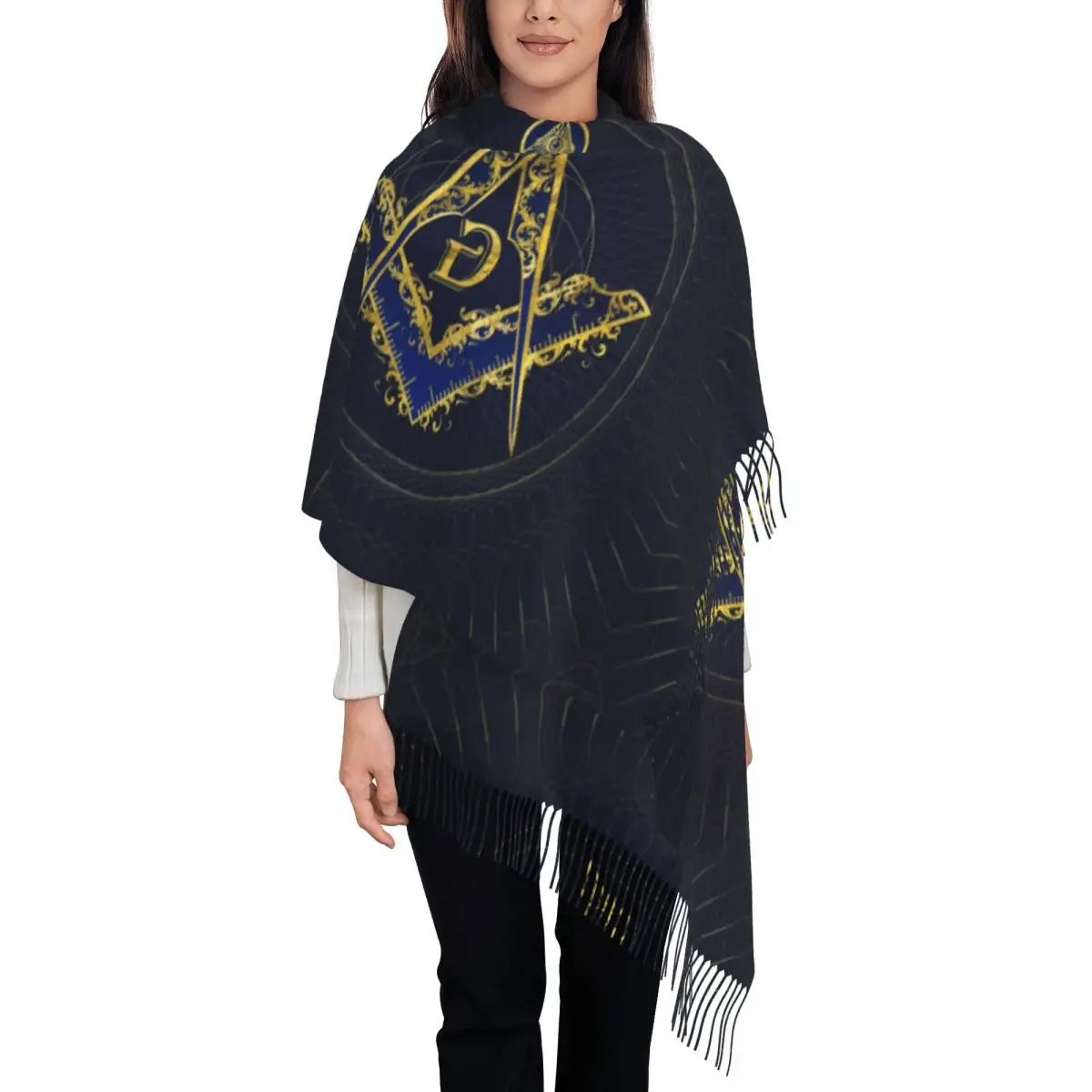 Customized Printed Compasses Freemasonry Symbol Scarf Women Men Winter Fall Warm Scarves Masonic Shawls Wraps
Customized Printed Compasses Freemasonry Symbol Scarf Women Men Winter Fall Warm Scarves Masonic Shawls Wraps