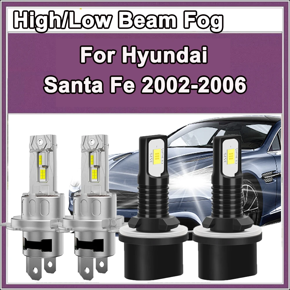 Для Hyundai Santa Fe 2002-2006 H4 дальнего/ближнего света 880 светодиодные противотуманные фары DC12V-24V 12000LM 3570 CSP беспроводной с вентилятором мини-лампа
Для Hyundai Santa Fe 2002-2006 H4 дальнего/ближнего света 880 светодиодные противотуманные фары DC12V-24V 12000LM 3570 CSP беспроводной с вентилятором мини-лампа