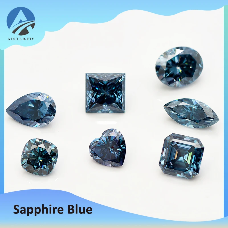 Сапфирово-синие муассаниты различных форм: круглые, грушевидные, овальные, изумрудные, в форме сердца, принцесса, радиант, с сертификатом GRA для самостоятельного изготовления ювелирных изделий
Сапфирово-синие муассаниты различных форм: круглые, грушевидные, овальные, изумрудные, в форме сердца, принцесса, радиант, с сертификатом GRA для самостоятельного изготовления ювелирных изделий
