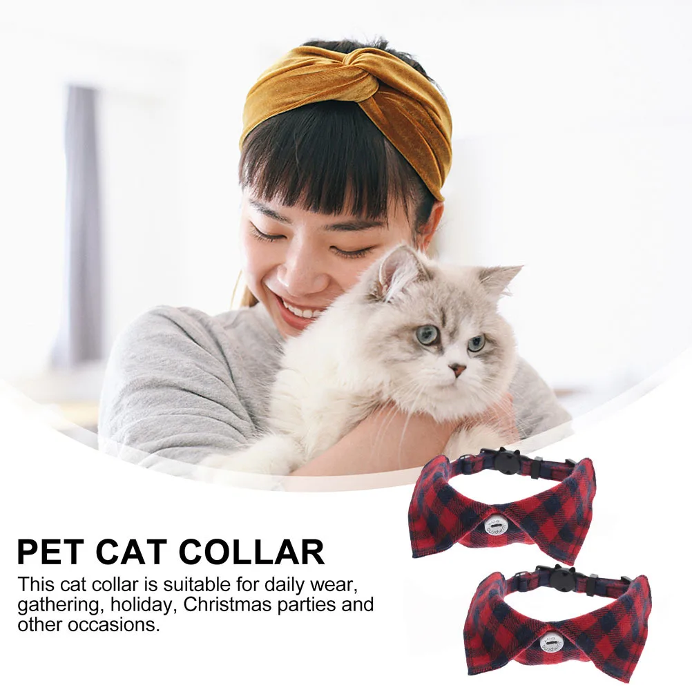 2Pcs Adjustable Cat Collar Bell Small Kitten Neck Pet Collar Exquisite Decorative Comfortable Safety Buckle Pet Supplies
2Pcs Adjustable Cat Collar Bell Small Kitten Neck Pet Collar Exquisite Decorative Comfortable Safety Buckle Pet Supplies