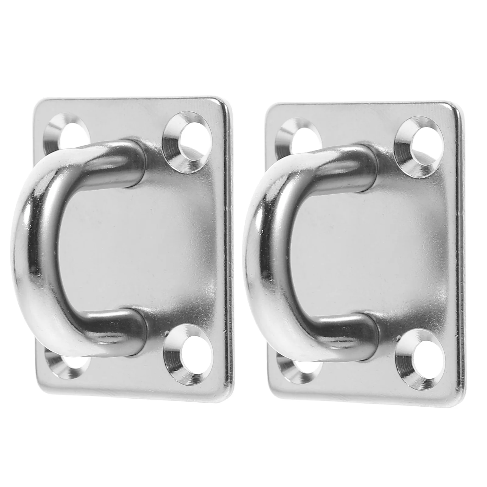 2pcs Stainless Steel Ceiling Mount Heavy Duty Ring Loop Pad Plate Wall Marine Hooks Storage Accessories Universal
2pcs Stainless Steel Ceiling Mount Heavy Duty Ring Loop Pad Plate Wall Marine Hooks Storage Accessories Universal