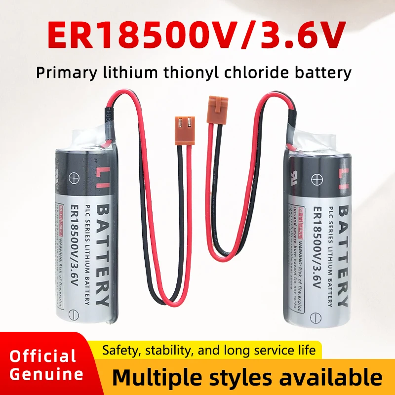 JCBCH ER18500V Lithium battery 3.6V industrial control equipment controller, industrial robotic arm, robot coding driver
JCBCH ER18500V Lithium battery 3.6V industrial control equipment controller, industrial robotic arm, robot coding driver