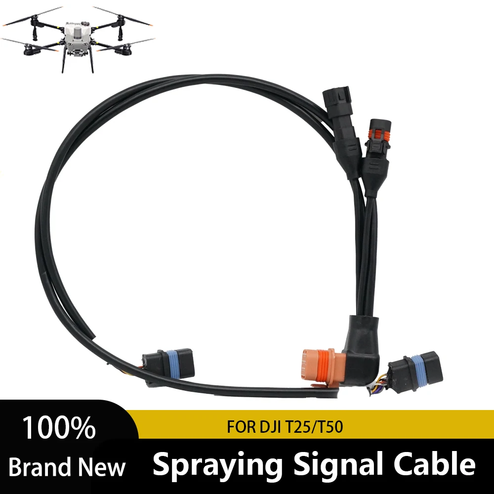 Agras Spraying Signal Cable for DJI T50 T25 Agriculture Drone Accessories Atomized Sprinkler Adapter Cable UAV Repair Parts
Agras Spraying Signal Cable for DJI T50 T25 Agriculture Drone Accessories Atomized Sprinkler Adapter Cable UAV Repair Parts