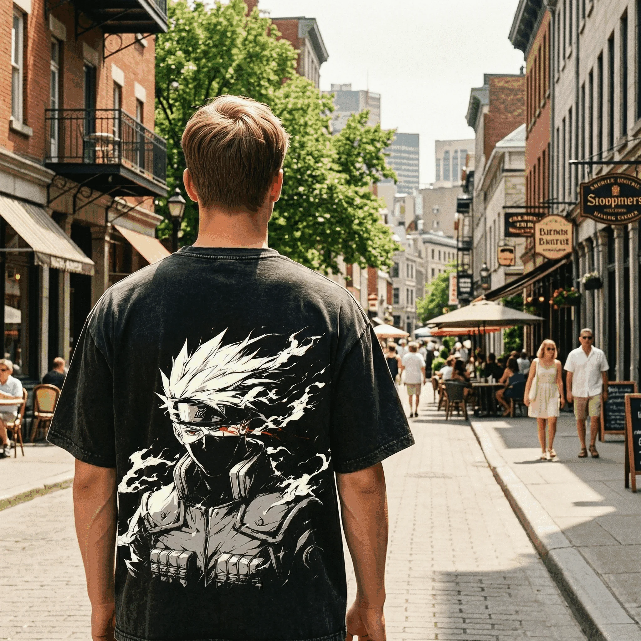 Anime Naruto Kakashi Hatake Vintage Washed T Shirt Men Oversized Ninja Streetwear Graphic Tee Cotton
Anime Naruto Kakashi Hatake Vintage Washed T Shirt Men Oversized Ninja Streetwear Graphic Tee Cotton