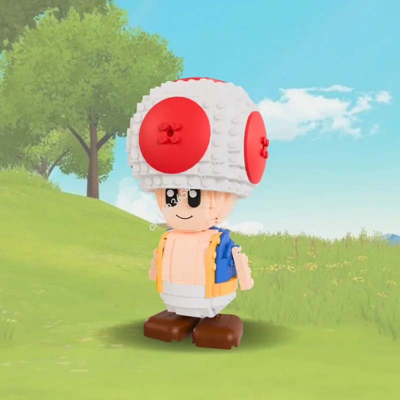 442 детали MOC-модели Toad Mariose, строительные блоки, архитектурный конструктор, подарок на Рождество, идея для самостоятельной сборки, развивающая игрушка, кирпичики, подарок на день рождения для детей
442 детали MOC-модели Toad Mariose, строительные блоки, архитектурный конструктор, подарок на Рождество, идея для самостоятельной сборки, развивающая игрушка, кирпичики, подарок на день рождения для детей