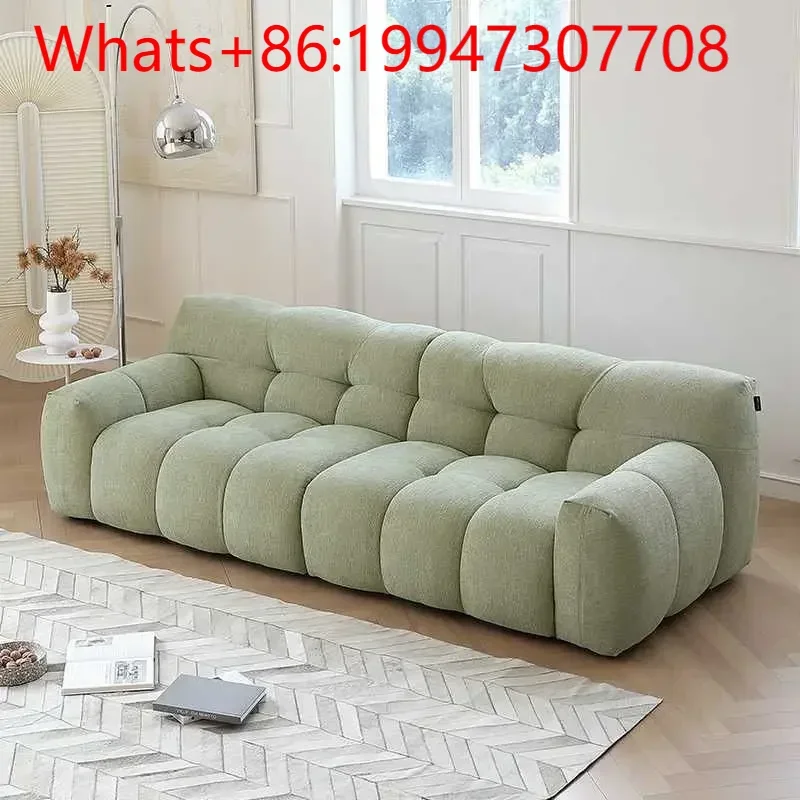 New cream style fabric sofa living room small apartment home leisure modern double three Internet celebrity marshmallow sofa
New cream style fabric sofa living room small apartment home leisure modern double three Internet celebrity marshmallow sofa