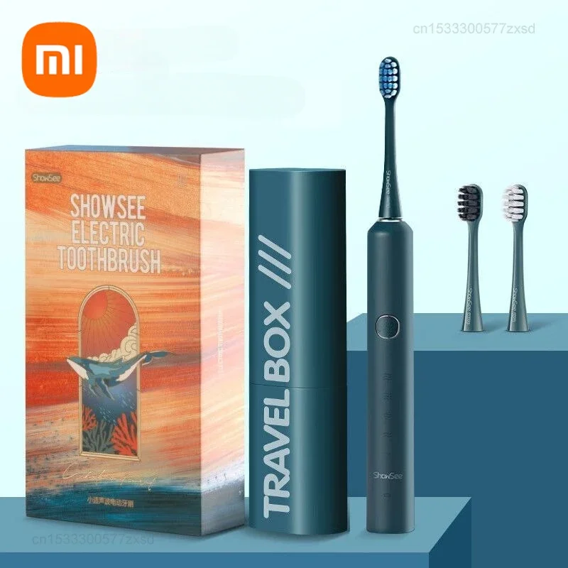 Xiaomi Showsee Electric Toothbrush Fully Automatic Sound Wave Vibration Cleaning Not Damaging Gums Long Endurance Rechargeable
Xiaomi Showsee Electric Toothbrush Fully Automatic Sound Wave Vibration Cleaning Not Damaging Gums Long Endurance Rechargeable