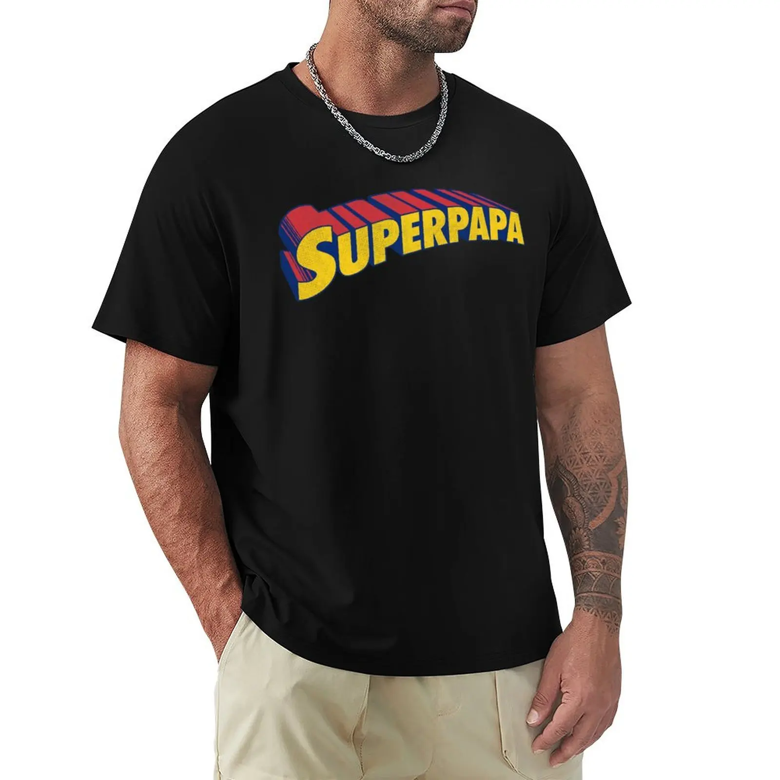 Superpapa greatest dad daddy hero T-Shirt Moisture Control Sports Tee
Superpapa greatest dad daddy hero T-Shirt Moisture Control Sports Tee