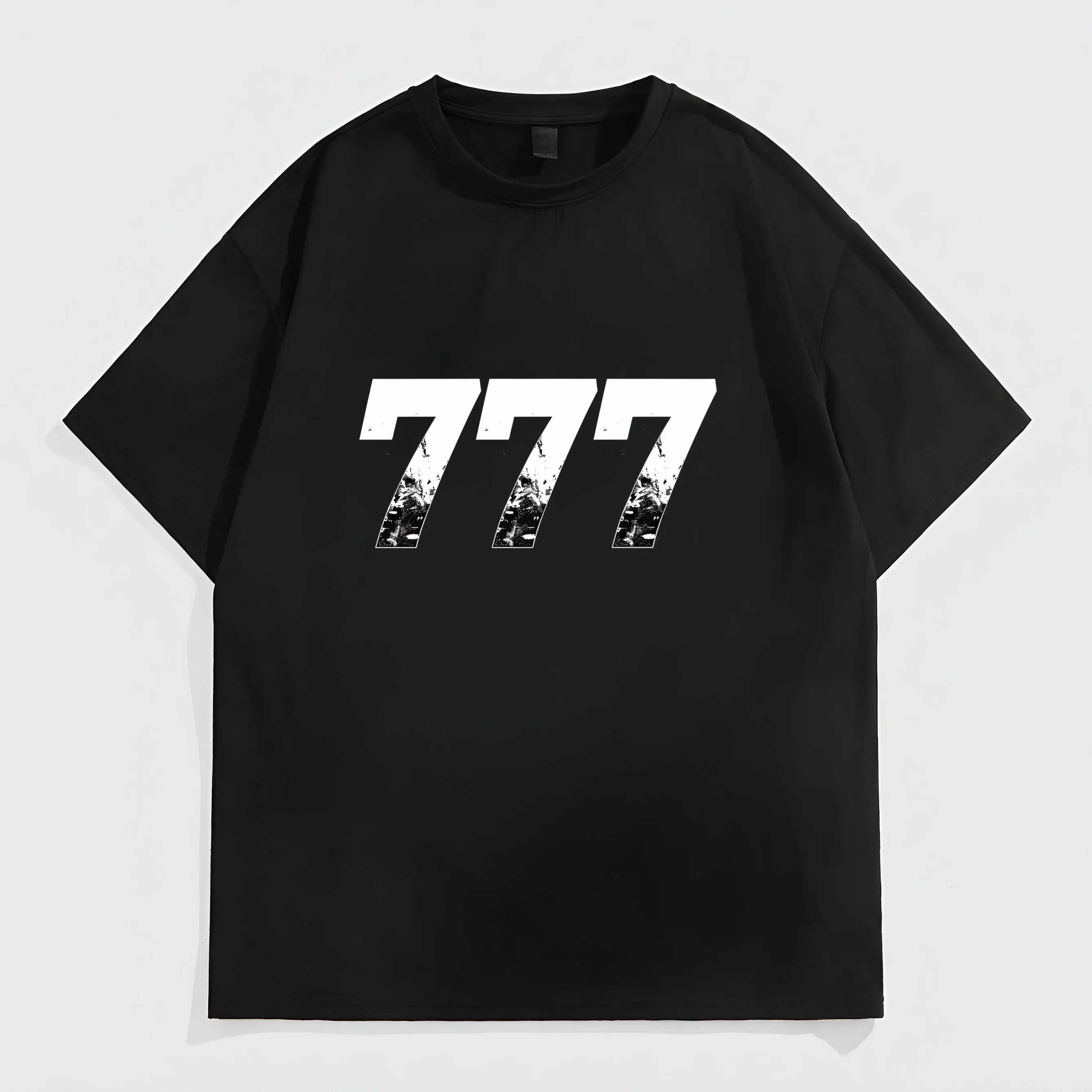 Teevo Men's Casual T-Shirt Large Number 777 Print Daily Wear Street Style Top for Summer Outdoor Activities
Teevo Men's Casual T-Shirt Large Number 777 Print Daily Wear Street Style Top for Summer Outdoor Activities
