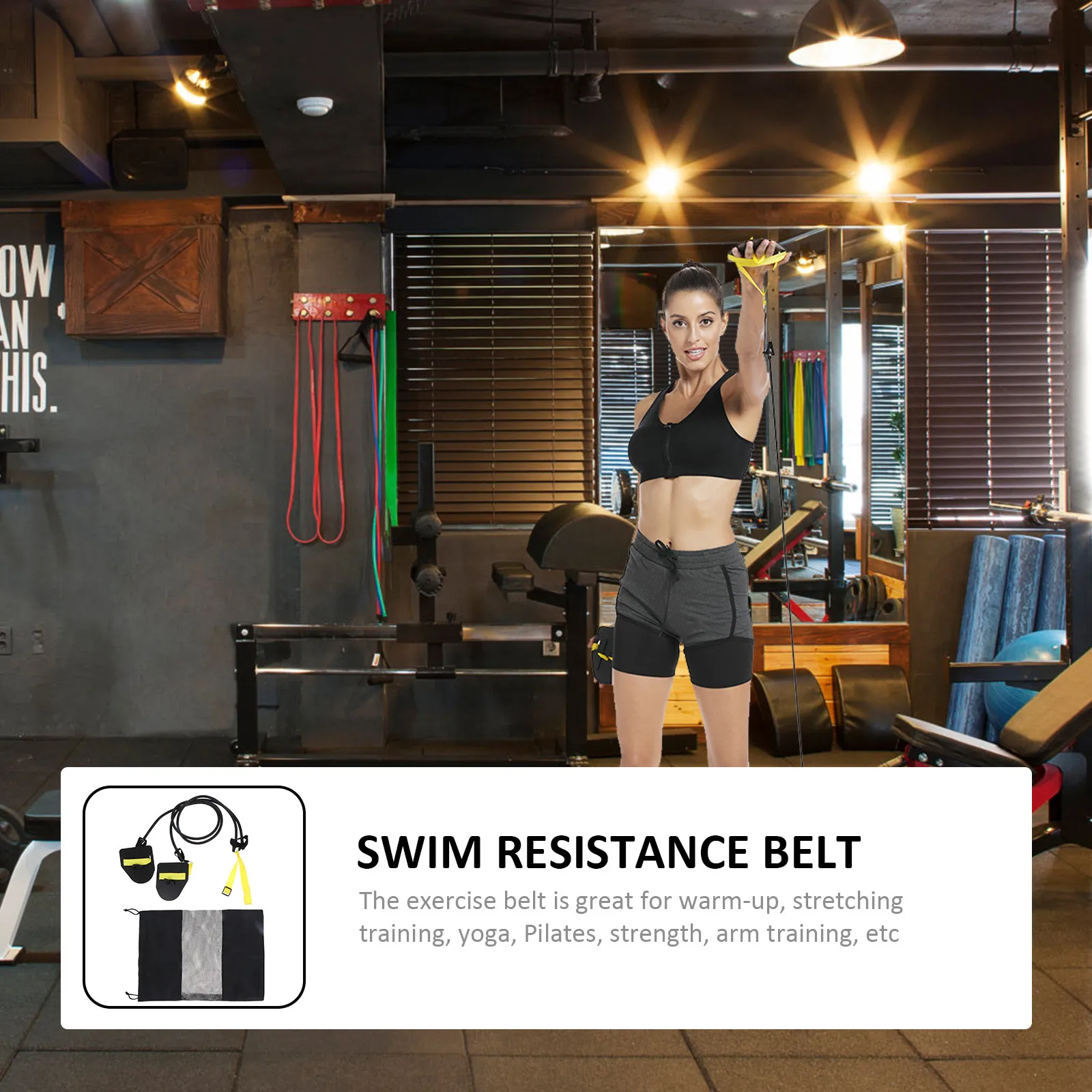 1Pcs Swimming Resistance Belt Tpe Elastic Arm Strength Training Band for Swim Technique Warm-Up Stretching Pilates Yoga Home Gym
1Pcs Swimming Resistance Belt Tpe Elastic Arm Strength Training Band for Swim Technique Warm-Up Stretching Pilates Yoga Home Gym