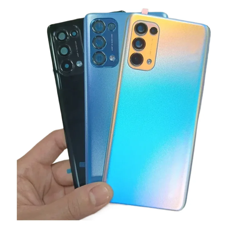 Для Oppo Reno 5 Pro 5g задняя крышка батарейного отсека, корпус дверной панели с рамкой камеры, запасные части для объектива
Для Oppo Reno 5 Pro 5g задняя крышка батарейного отсека, корпус дверной панели с рамкой камеры, запасные части для объектива