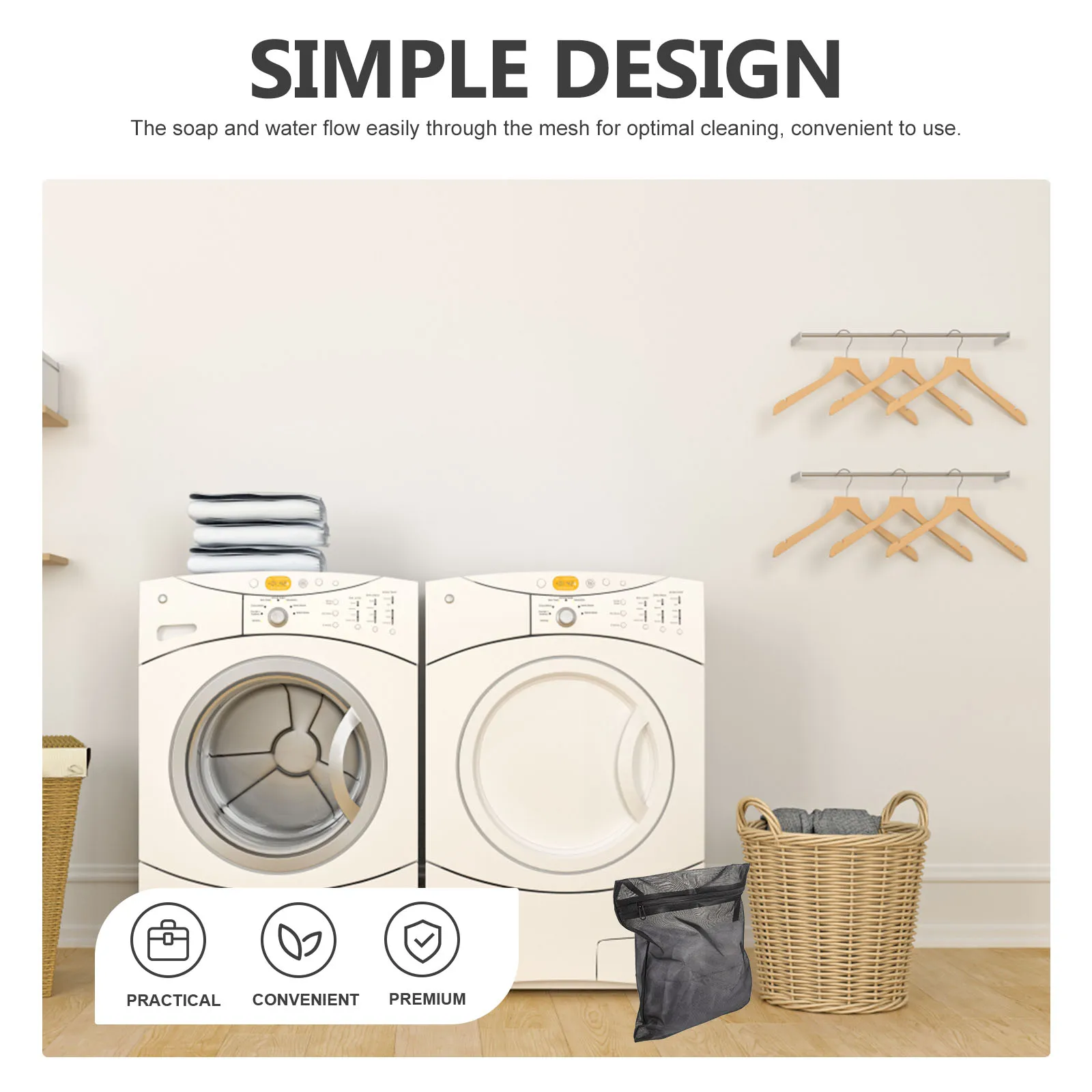 4pcs Mesh Laundry Bags Polyester Garment Bags for Washing Underwear Socks Travel Camping Reusable Wash Bag with Zipper
4pcs Mesh Laundry Bags Polyester Garment Bags for Washing Underwear Socks Travel Camping Reusable Wash Bag with Zipper