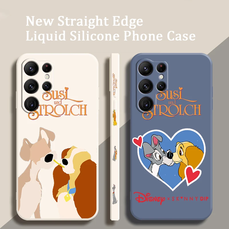 Lady And The Tramp Disney Cool Liquid Left Rope For Samsung Galaxy S24 S23 S22 S21 S20 FE S10 Ultra Plus Lite 5G Funda
Lady And The Tramp Disney Cool Liquid Left Rope For Samsung Galaxy S24 S23 S22 S21 S20 FE S10 Ultra Plus Lite 5G Funda