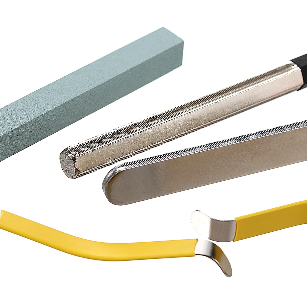 High-Quality Fret Leveling Files & String Spreader Kit - Essential Luthier Tools for Guitar, Bass, Ukulele, Mandolin Maintenance
High-Quality Fret Leveling Files & String Spreader Kit - Essential Luthier Tools for Guitar, Bass, Ukulele, Mandolin Maintenance