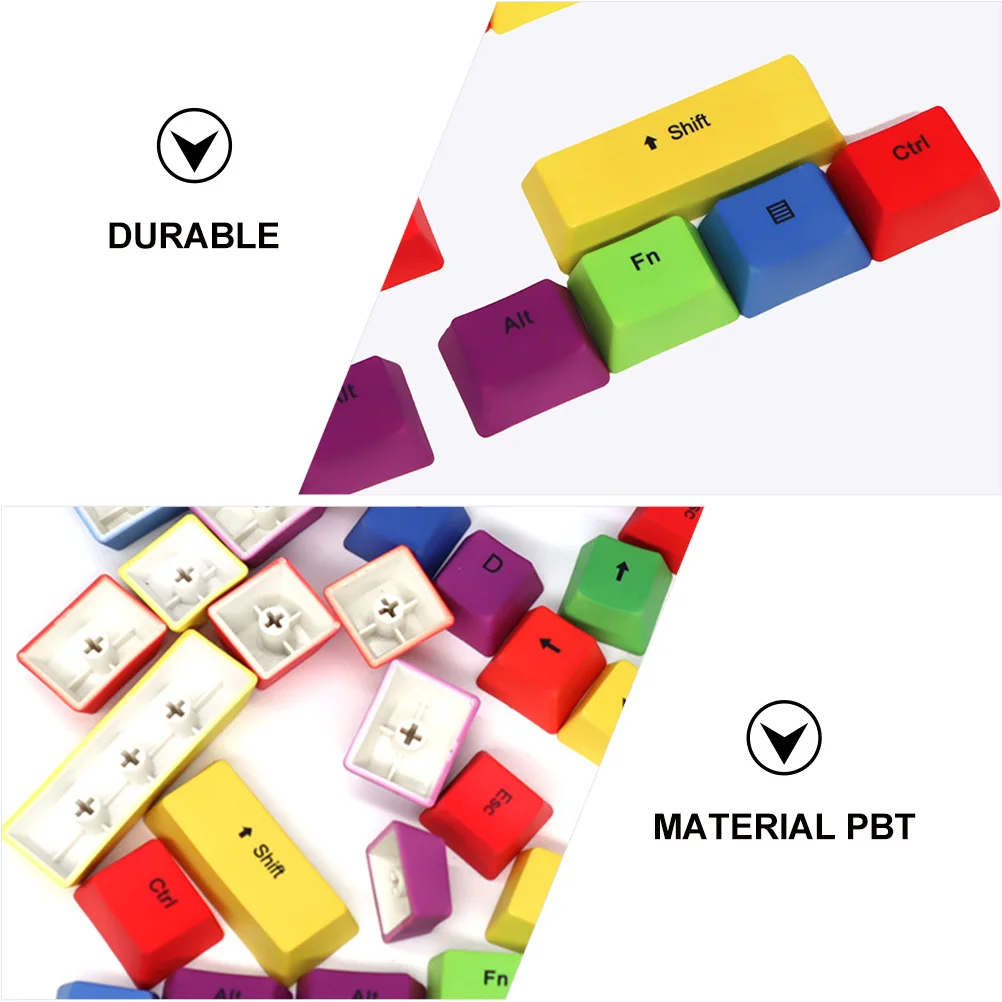 Colorful Keycaps Keyboard Mechanical Computer Office Supplies Decor Personalized Keyboard Keycap Protector Dustproof Scratch
Colorful Keycaps Keyboard Mechanical Computer Office Supplies Decor Personalized Keyboard Keycap Protector Dustproof Scratch
