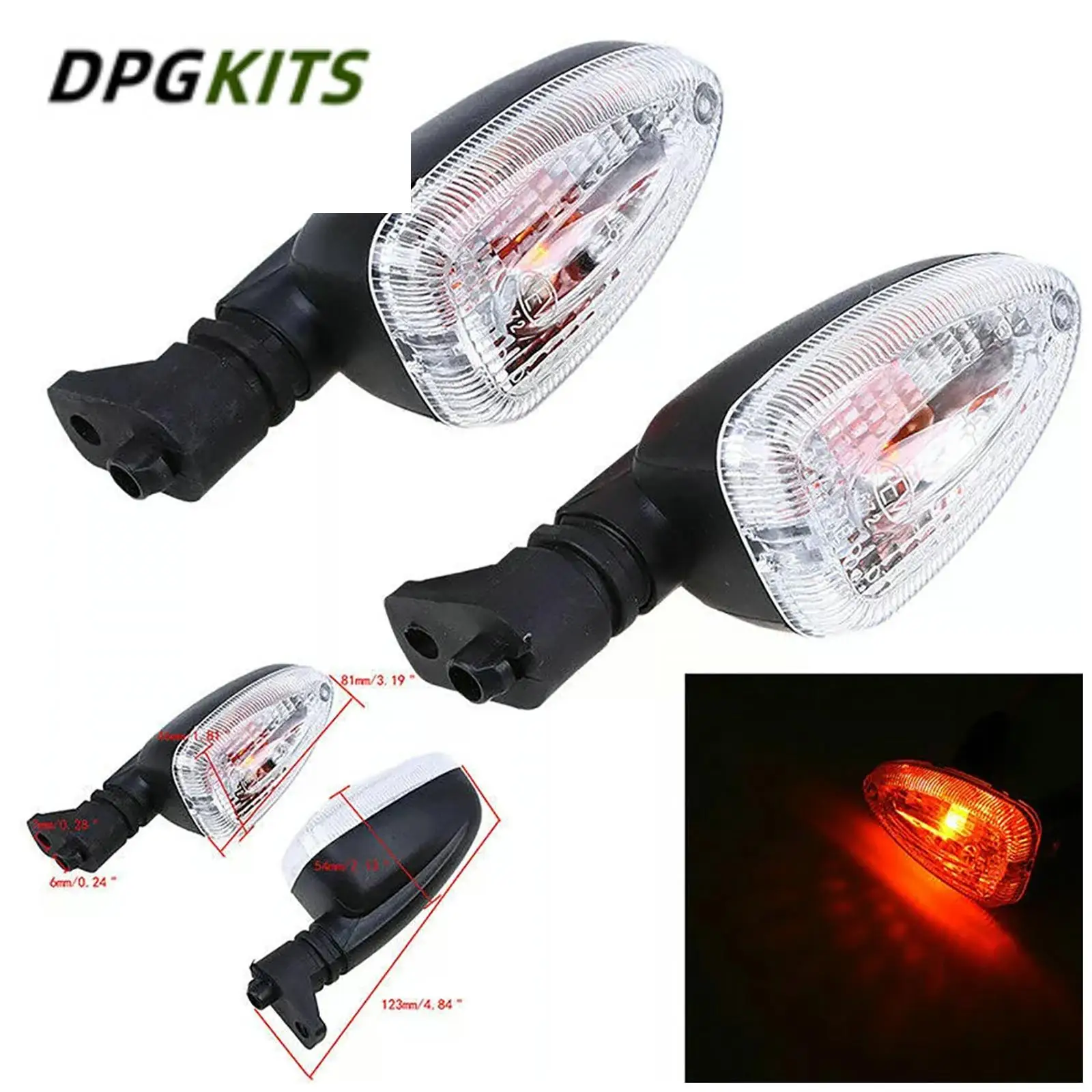 Motorcycle Front Rear Turn Signal Light Blinker Indicator for BMW F800R R1200GS K1300S F650GS K1200R HP2 G450X
Motorcycle Front Rear Turn Signal Light Blinker Indicator for BMW F800R R1200GS K1300S F650GS K1200R HP2 G450X
