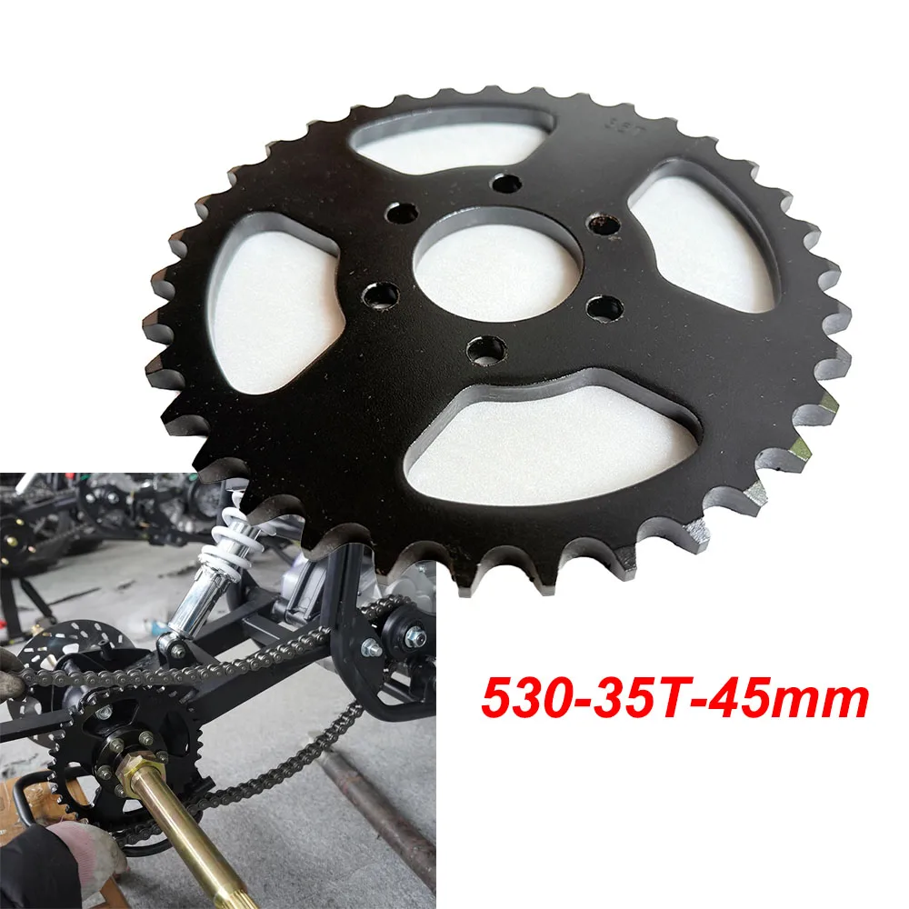 530 35T tooth Rear Sprocket 45mm Fit for China 150CC 200CC 250CC ATV Pit Dirt Bike Motorcycle Parts
530 35T tooth Rear Sprocket 45mm Fit for China 150CC 200CC 250CC ATV Pit Dirt Bike Motorcycle Parts
