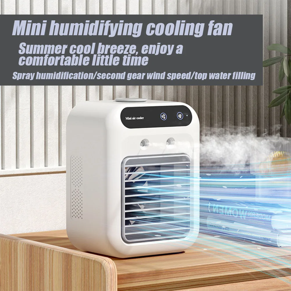 Summer Preferred USB Charging Desktop Fan Small Home Dorm Mini Electric Fan Spray Fan Humidifier Cooler
Summer Preferred USB Charging Desktop Fan Small Home Dorm Mini Electric Fan Spray Fan Humidifier Cooler