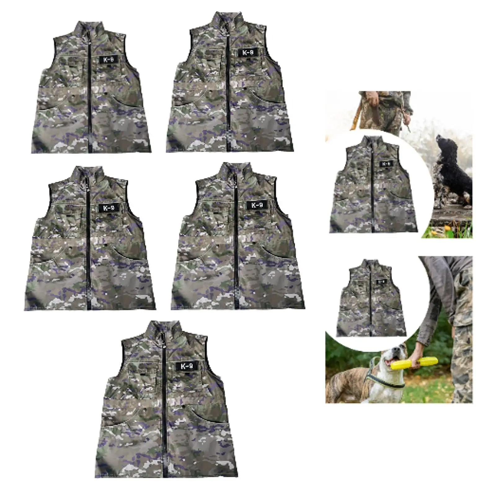 Тренировочный жилет для собак, жилет на молнии, многофункциональный костюм для дрессировки собак с защитой от укусов, куртка для тренировки владельца домашних животных с несколькими карманами
Тренировочный жилет для собак, жилет на молнии, многофункциональный костюм для дрессировки собак с защитой от укусов, куртка для тренировки владельца домашних животных с несколькими карманами