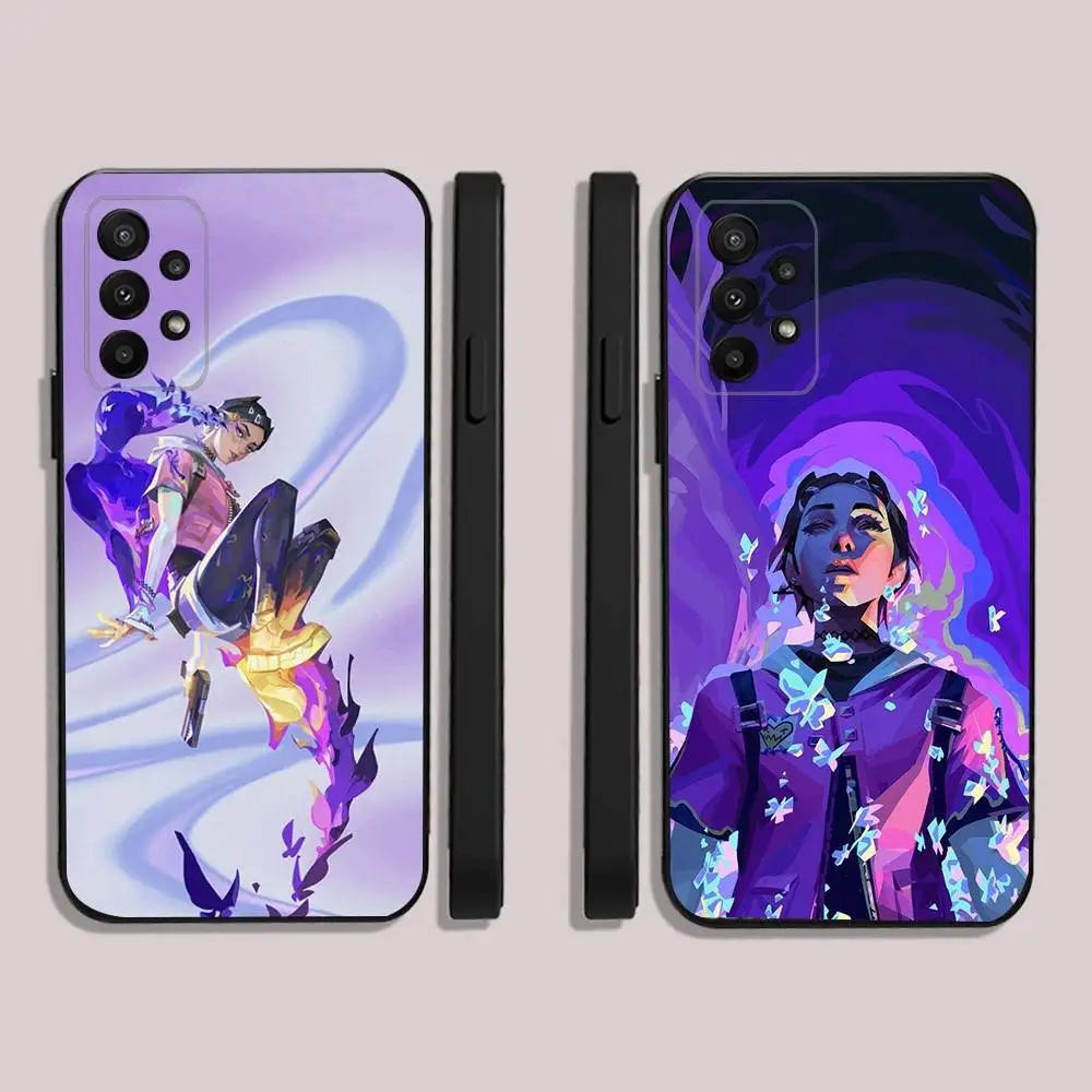 Clove Valorant Game Phone Case For Samsung S25,23,22,30,24,10,9,Ultra,Plus,Lite,FE,5G Black Soft Case
Clove Valorant Game Phone Case For Samsung S25,23,22,30,24,10,9,Ultra,Plus,Lite,FE,5G Black Soft Case