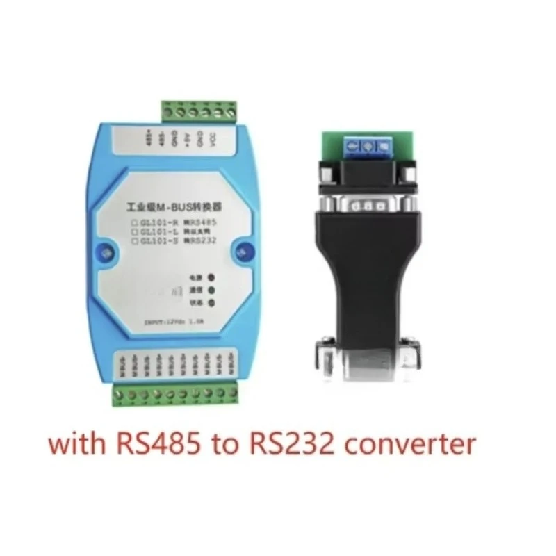 M-BUS To RS485 MODBUS RTU Converter, Supports Up To 500 Devices for Water Heat Gas Meter Data Transmission
M-BUS To RS485 MODBUS RTU Converter, Supports Up To 500 Devices for Water Heat Gas Meter Data Transmission