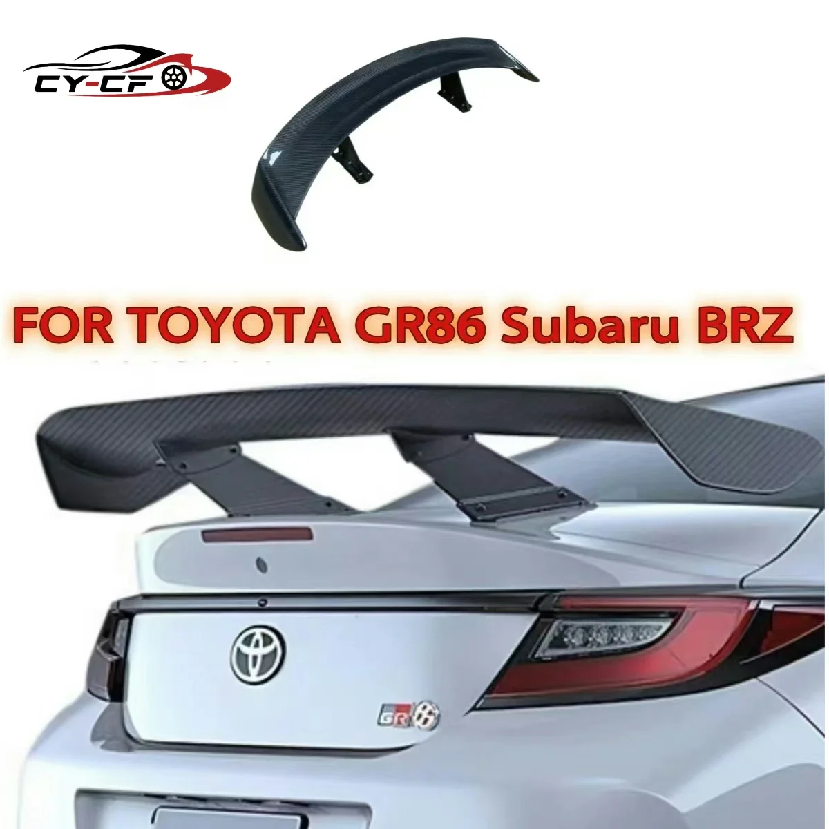 For 2013-2025 Toyota 86 Subaru BRZ Universal car Carbon Fiber Rear Wing Spoiler
For 2013-2025 Toyota 86 Subaru BRZ Universal car Carbon Fiber Rear Wing Spoiler