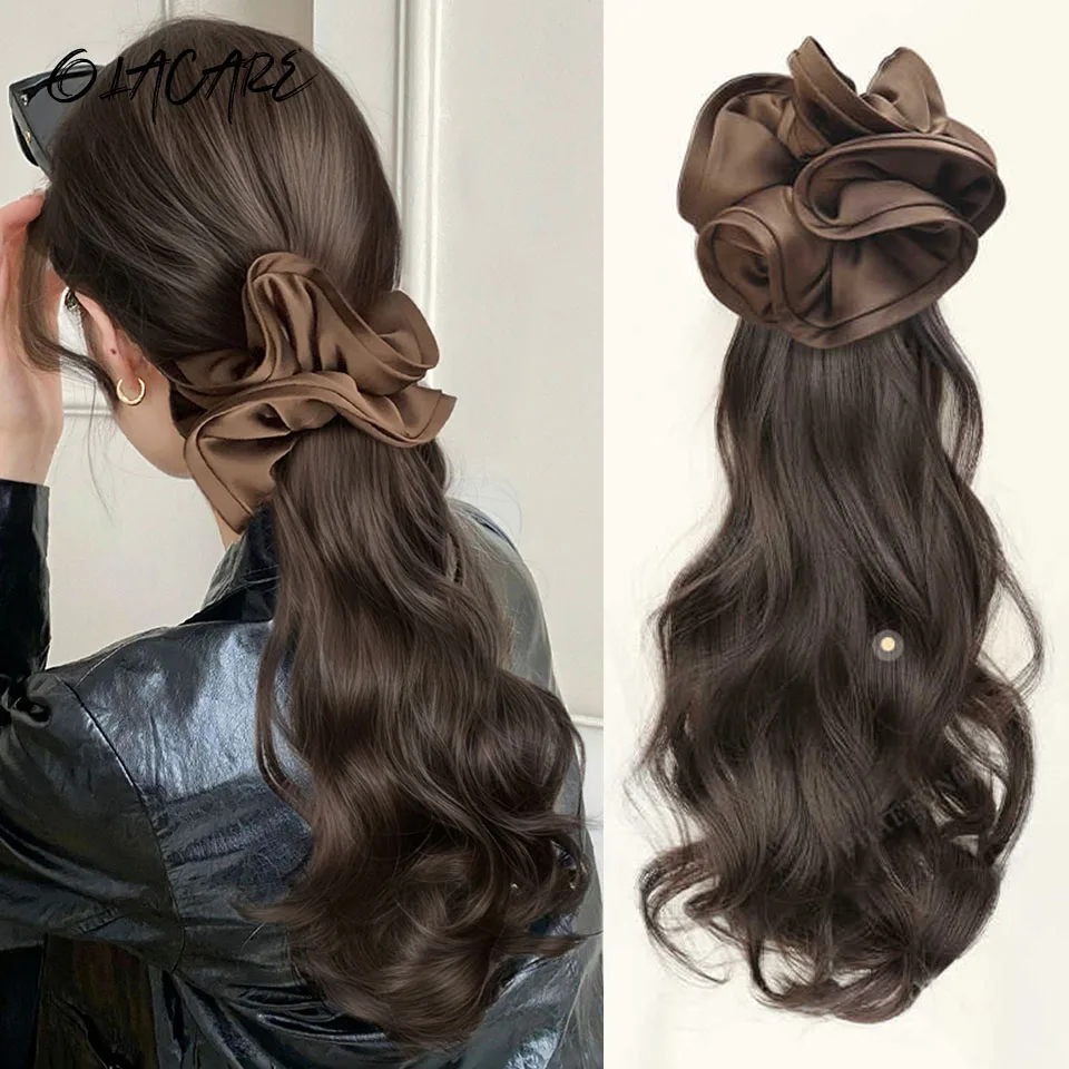 Black Hair Ring Claw Clip Synthetic Autumn And Winter Temperament Korean Style Layered Curly Ponytail Low Tie Natural Ponytail
Black Hair Ring Claw Clip Synthetic Autumn And Winter Temperament Korean Style Layered Curly Ponytail Low Tie Natural Ponytail