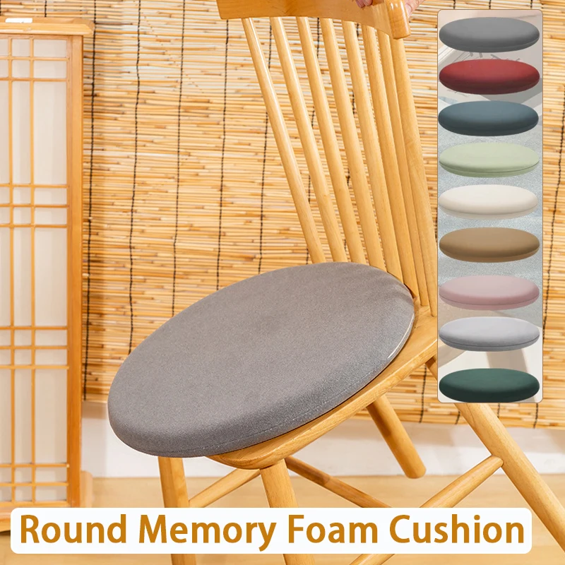 New 1pc 35/40/45cm Japanese Style Memory Foam Round Seat Cushion Anti-Slip with Elastic Zipper Detachable for Home Car Office
New 1pc 35/40/45cm Japanese Style Memory Foam Round Seat Cushion Anti-Slip with Elastic Zipper Detachable for Home Car Office