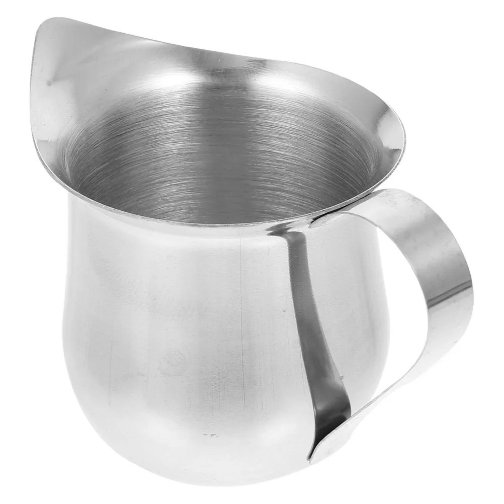 240Ml Stainless Steel Milk Frother Pitcher for Espresso Macchiato Coffee Machine Accessory Steamer Jug
240Ml Stainless Steel Milk Frother Pitcher for Espresso Macchiato Coffee Machine Accessory Steamer Jug