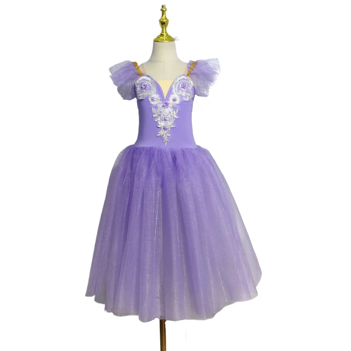 New Arrived Children's Ballet Dress Tutu Skirt Belly Dance Dress Girls' Performance Dress
New Arrived Children's Ballet Dress Tutu Skirt Belly Dance Dress Girls' Performance Dress