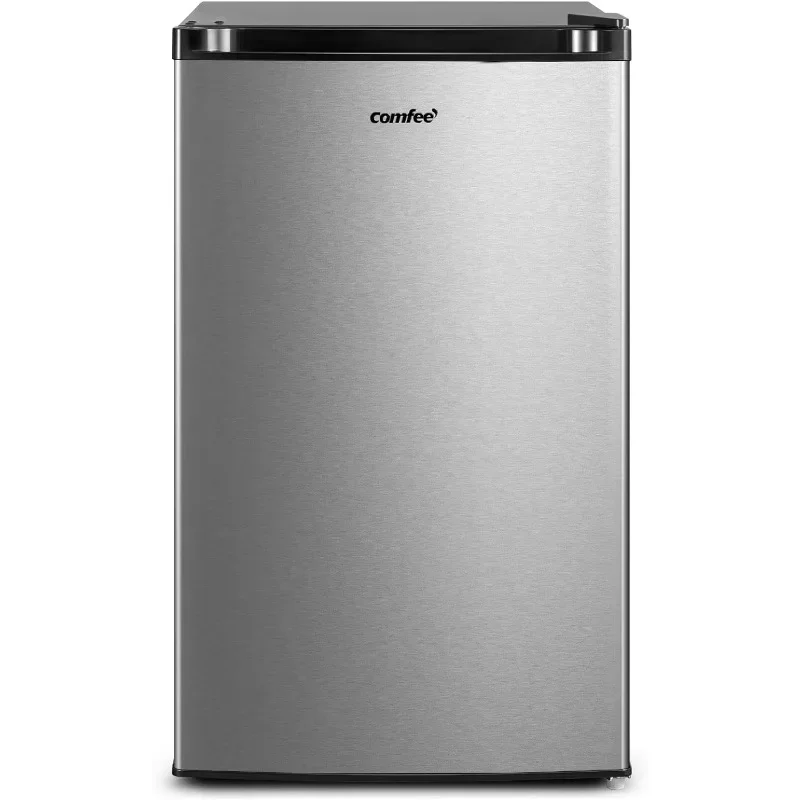 COMFEE' CRM44S3AST Compact Refrigerator Cubic Feet Single Door Mini 3 Removal Glass Shelves, Energy Savin
COMFEE' CRM44S3AST Compact Refrigerator Cubic Feet Single Door Mini 3 Removal Glass Shelves, Energy Savin