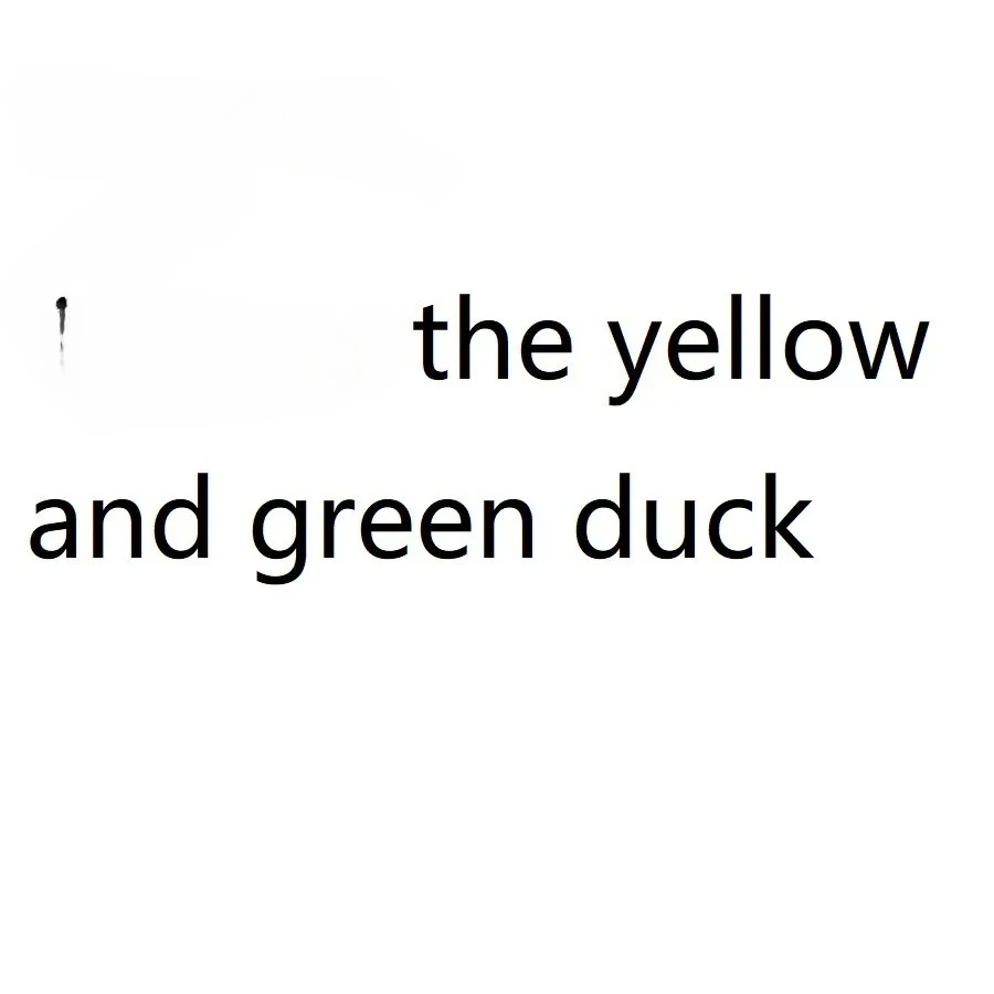 100pcs the yellow and green duck
100pcs the yellow and green duck