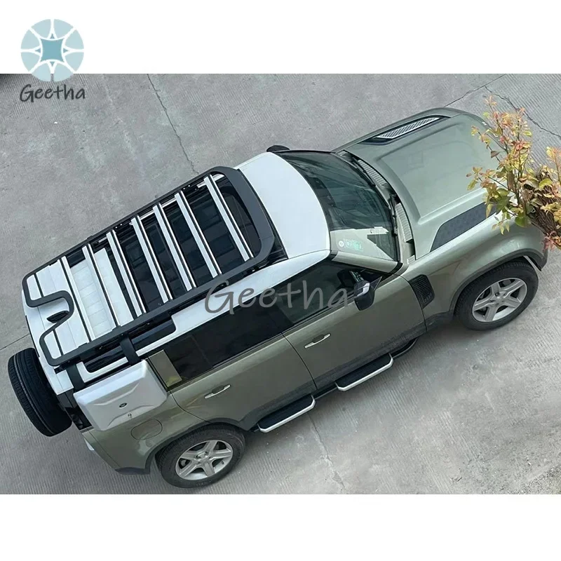 Aluminum Car Carrier Roof Rack Luggage Cargo Basket for Land Rover Defender 2020 2021 Roof Rack Roof Basket Luggage Rack
Aluminum Car Carrier Roof Rack Luggage Cargo Basket for Land Rover Defender 2020 2021 Roof Rack Roof Basket Luggage Rack