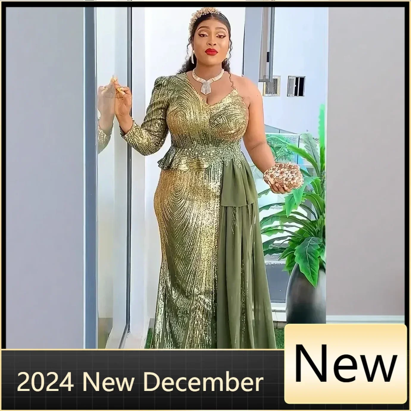Customized 2025 Sequin African Party Evening Dresses for Women Autumn Elegant Africa Plus Size Maxi Christmas Dress Outfits Anka
Customized 2025 Sequin African Party Evening Dresses for Women Autumn Elegant Africa Plus Size Maxi Christmas Dress Outfits Anka