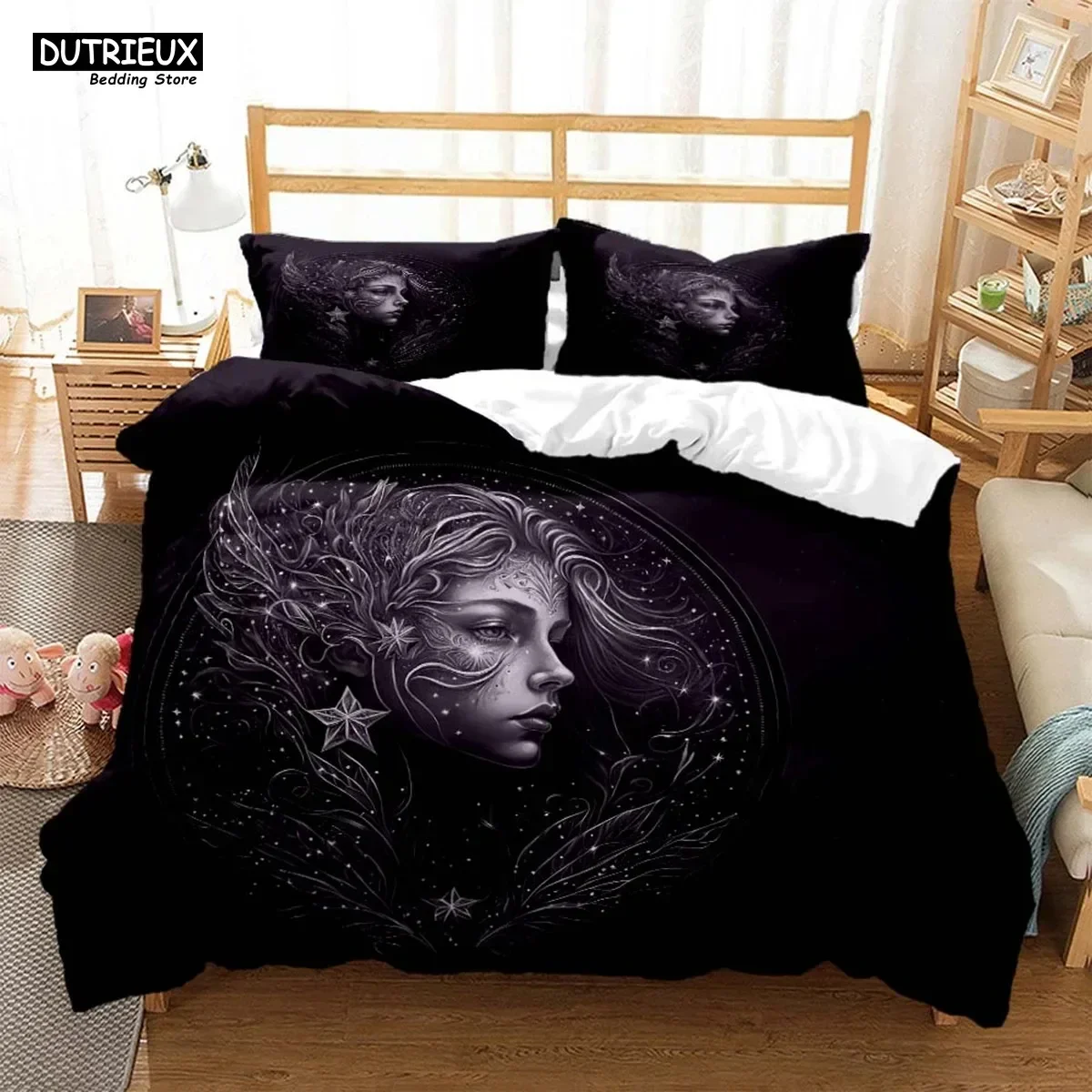 Constellation Personalized Print Quilt Cover Comforter Bedding Sets Soft And Comfortable Complete Size Customizable
Constellation Personalized Print Quilt Cover Comforter Bedding Sets Soft And Comfortable Complete Size Customizable