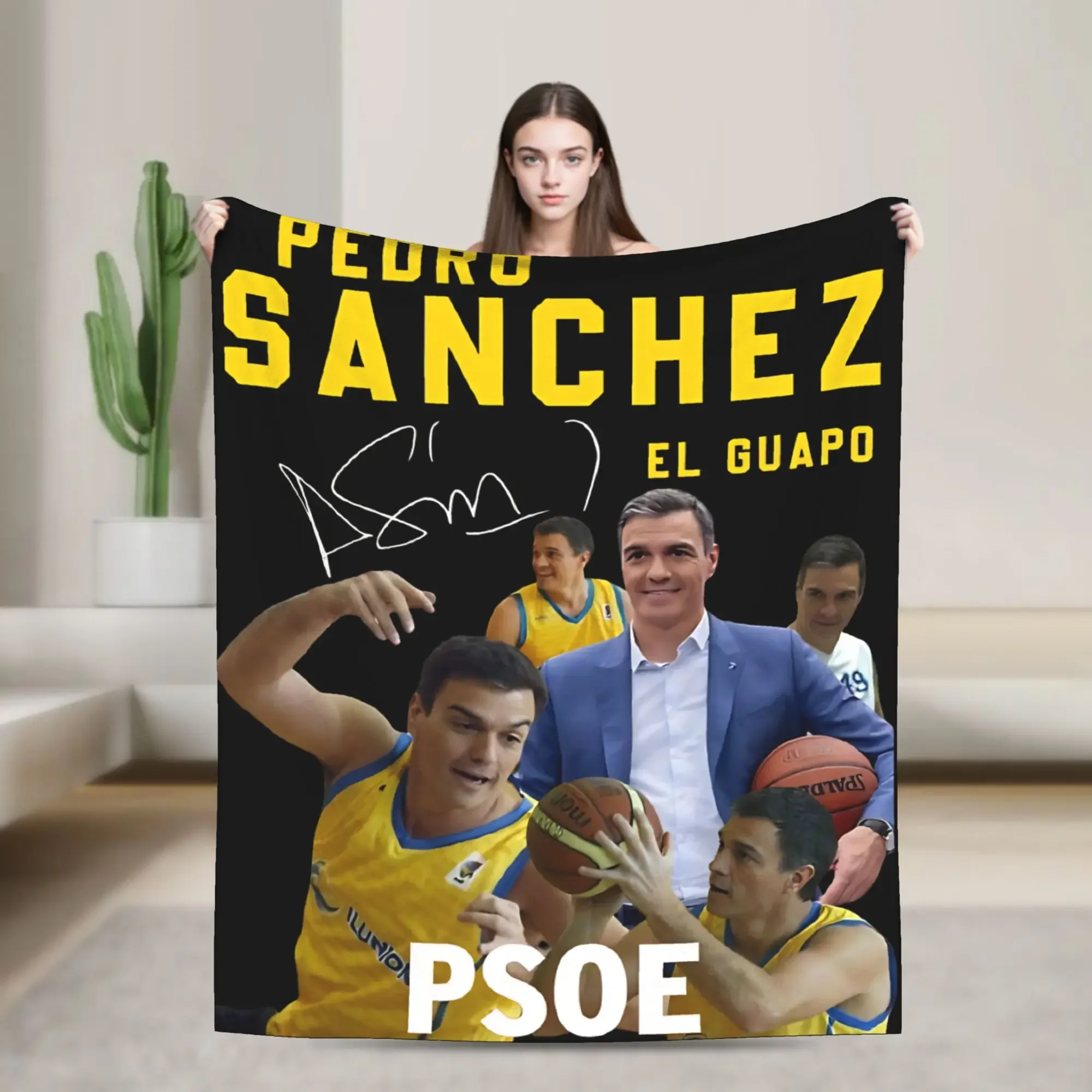 Плед Pedro Sanchez Spain PSOE, мягкое уютное плюшевое покрывало размером x дюймов, разноразмерное, для всех сезонов
Плед Pedro Sanchez Spain PSOE, мягкое уютное плюшевое покрывало размером x дюймов, разноразмерное, для всех сезонов