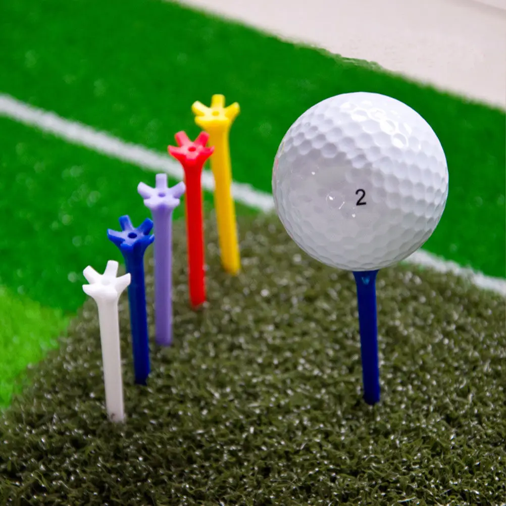 20Pcs Golf Tees Random Color Plastic Nails 68Mm Five-Claw 70Mm Wheel Training Equipment Accessories for Consistent Height Shot
20Pcs Golf Tees Random Color Plastic Nails 68Mm Five-Claw 70Mm Wheel Training Equipment Accessories for Consistent Height Shot