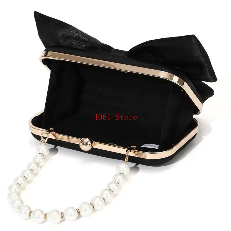 Eye Catching Crossbody Purse with Removable Chain Fashion Bows Shoulder Bag Handbag for Wedding Dinners and Dates
Eye Catching Crossbody Purse with Removable Chain Fashion Bows Shoulder Bag Handbag for Wedding Dinners and Dates