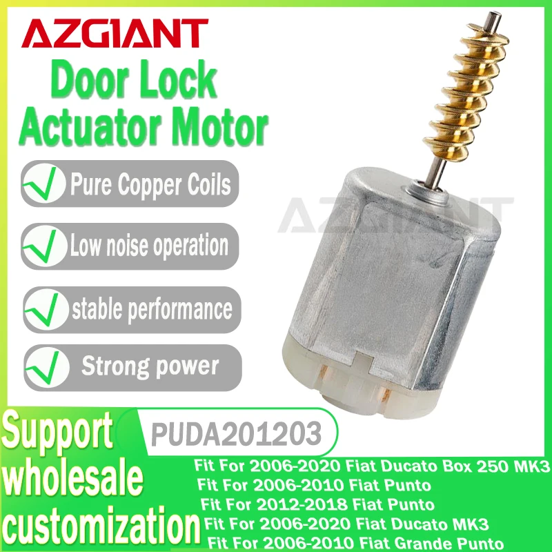 Azgiant 12V Car Door Lock With Adjusting Motor For Fiat Grande Punto/Punto/Ducato MK3/Ducato Box 250MK3 Auto Replacement Parts
Azgiant 12V Car Door Lock With Adjusting Motor For Fiat Grande Punto/Punto/Ducato MK3/Ducato Box 250MK3 Auto Replacement Parts