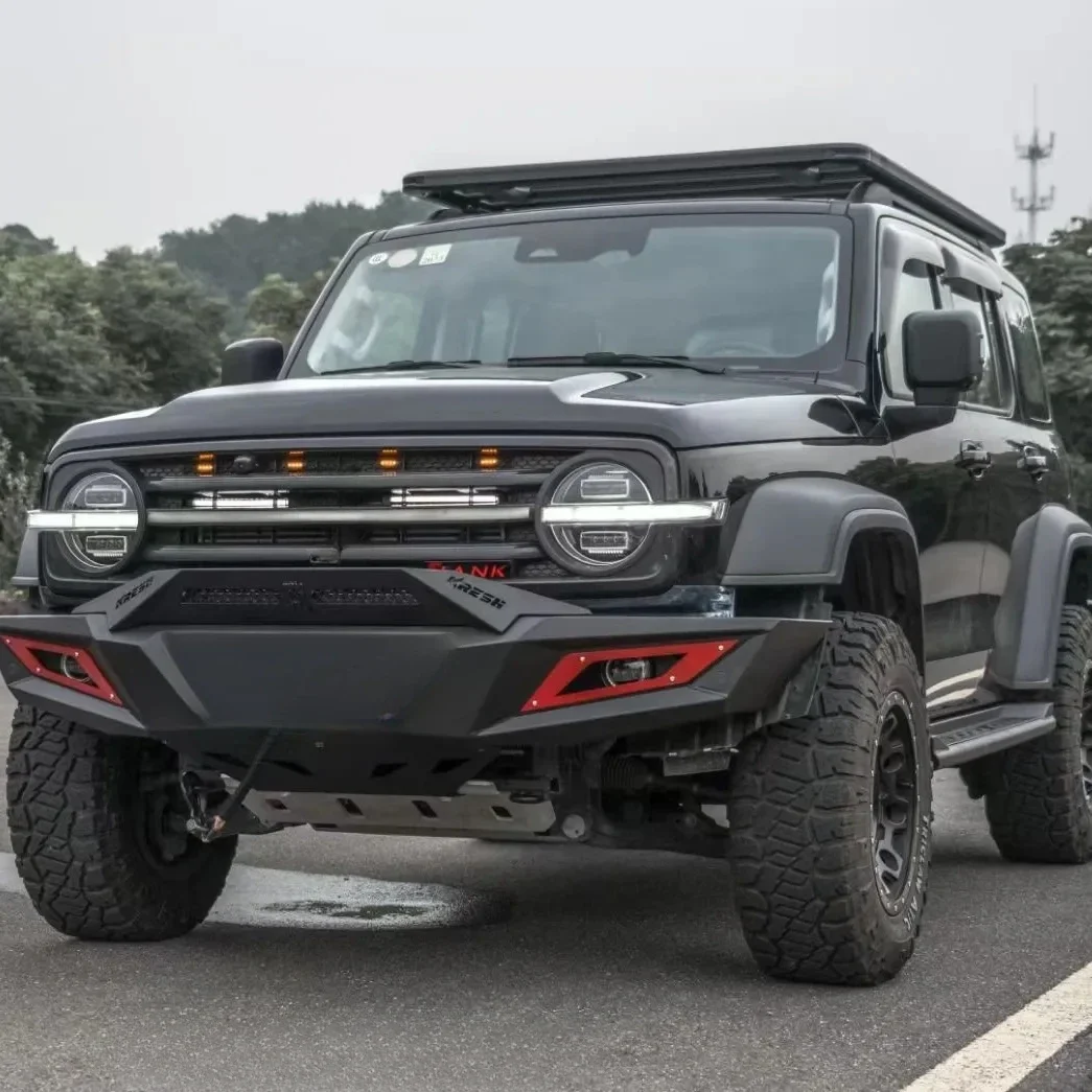 Модифицированные передние и задние бамперы Wolf Warrior Tank 300, защитные автомобильные бамперы для предотвращения столкновений из марганцевой стали
Модифицированные передние и задние бамперы Wolf Warrior Tank 300, защитные автомобильные бамперы для предотвращения столкновений из марганцевой стали