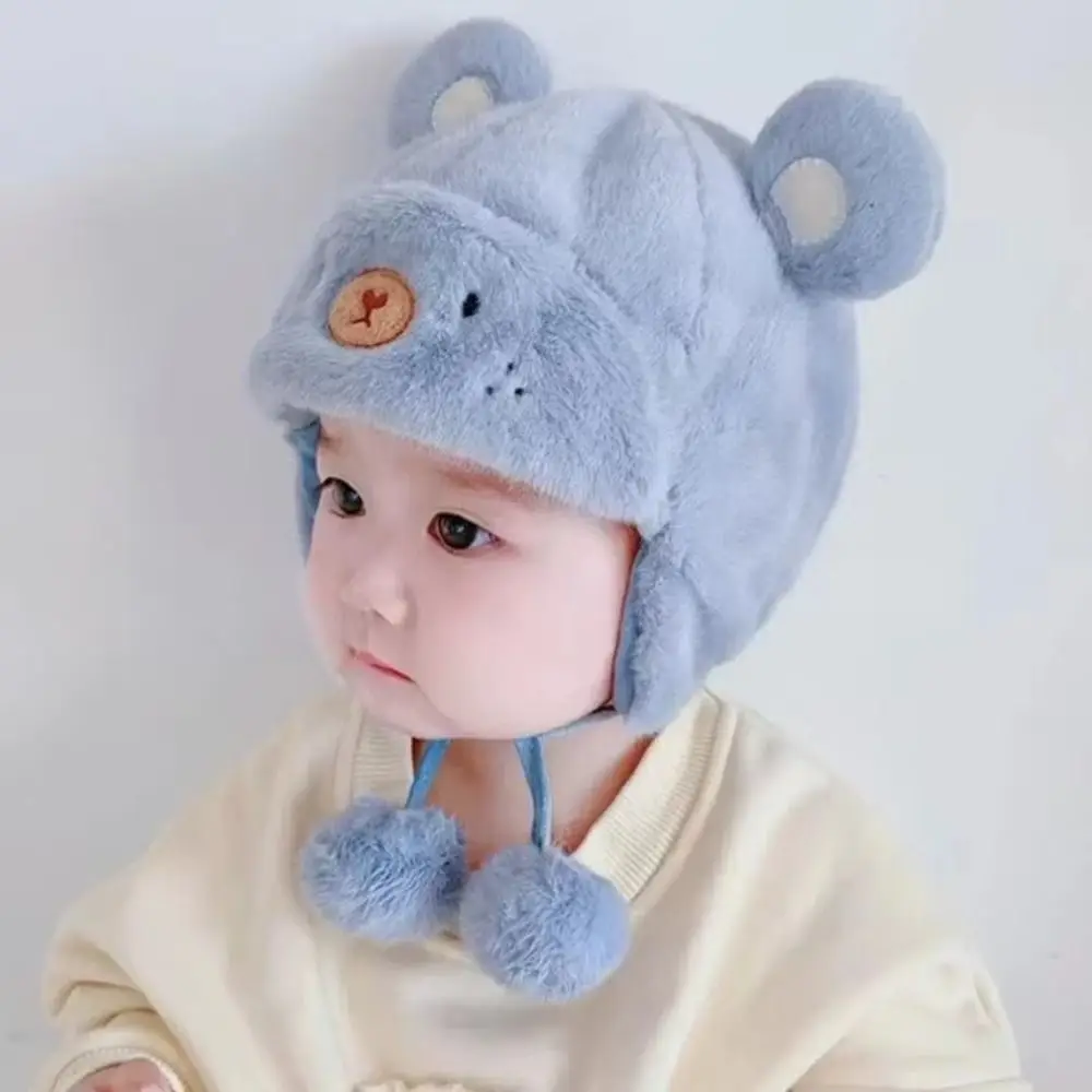 Lovely Winter Baby Bear Hats Warm Outdoor Newborn Bonnet Hats Soft Ear Protection Boys Girls Beanie Cap Kids
Lovely Winter Baby Bear Hats Warm Outdoor Newborn Bonnet Hats Soft Ear Protection Boys Girls Beanie Cap Kids