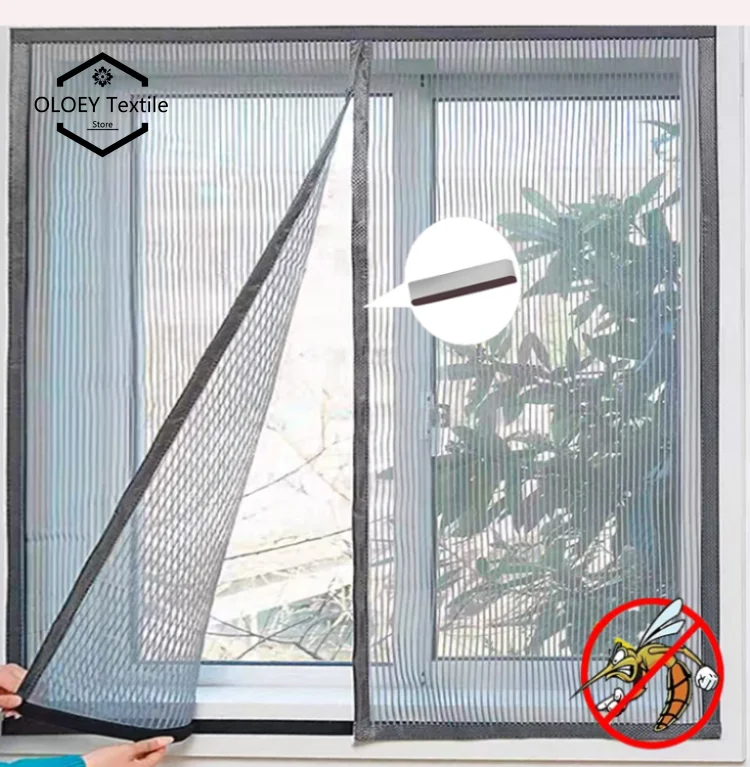 Home Gray Diamond Gauze Magnetic Screen Window Mosquito and Dust Prevention Automatic Closing Self-adhesive Curtain for Summer
Home Gray Diamond Gauze Magnetic Screen Window Mosquito and Dust Prevention Automatic Closing Self-adhesive Curtain for Summer