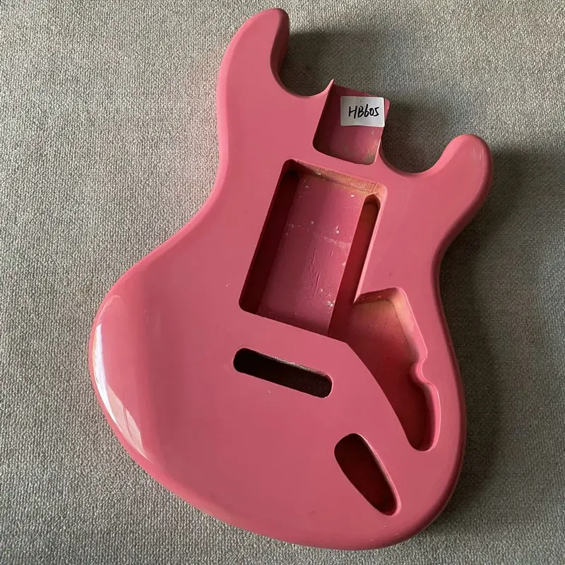 HB605 Редкий розовый цвет, незаконченный корпус электрогитары, индивидуальный звукосниматель + тремоло, правая рука из цельного дерева, сделай сам, замена музыкальных деталей
HB605 Редкий розовый цвет, незаконченный корпус электрогитары, индивидуальный звукосниматель + тремоло, правая рука из цельного дерева, сделай сам, замена музыкальных деталей