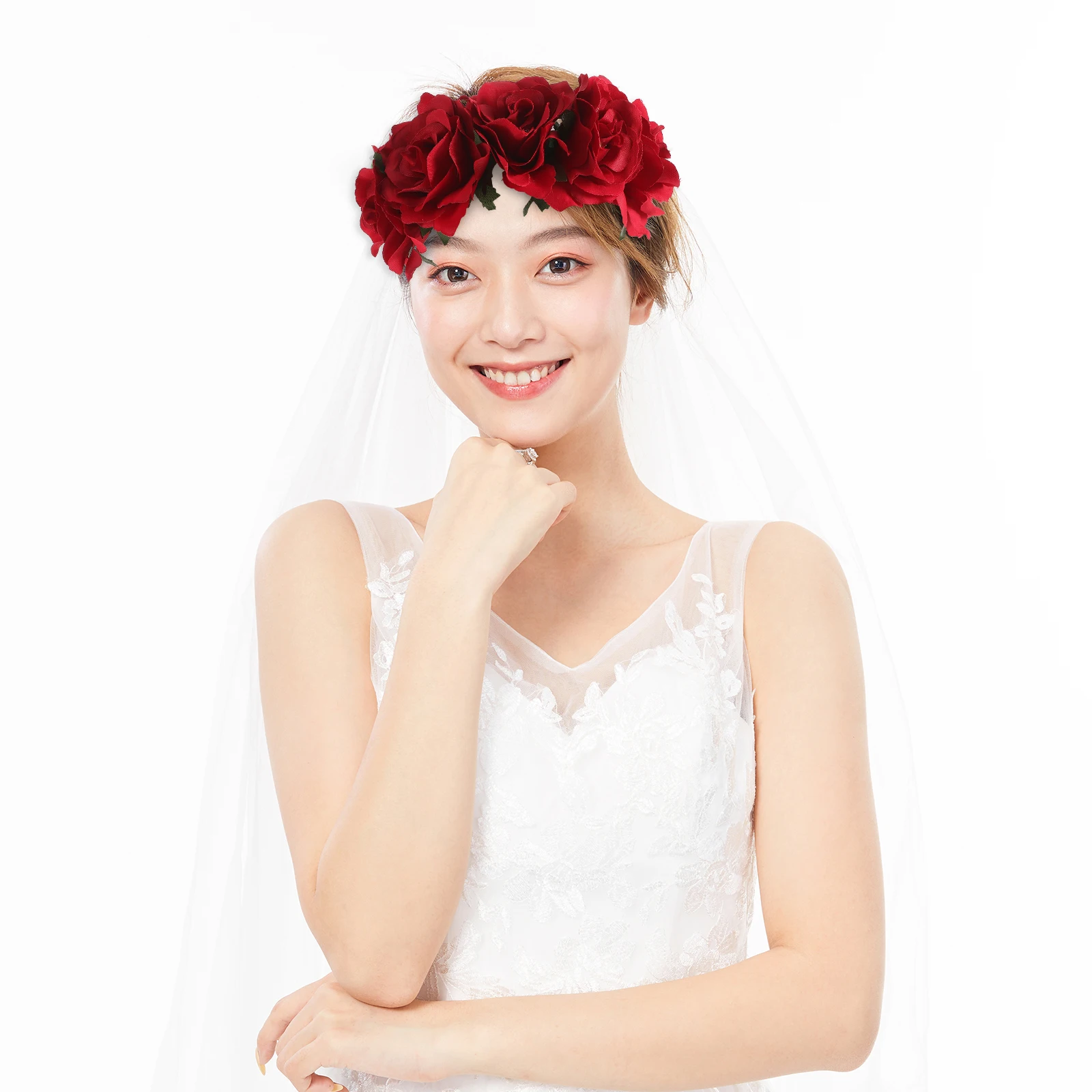 Christmas Pine Cone Berry Flower Headband Red Large Size Floral Wreath Hair Accessory for Festival Party Photography
Christmas Pine Cone Berry Flower Headband Red Large Size Floral Wreath Hair Accessory for Festival Party Photography